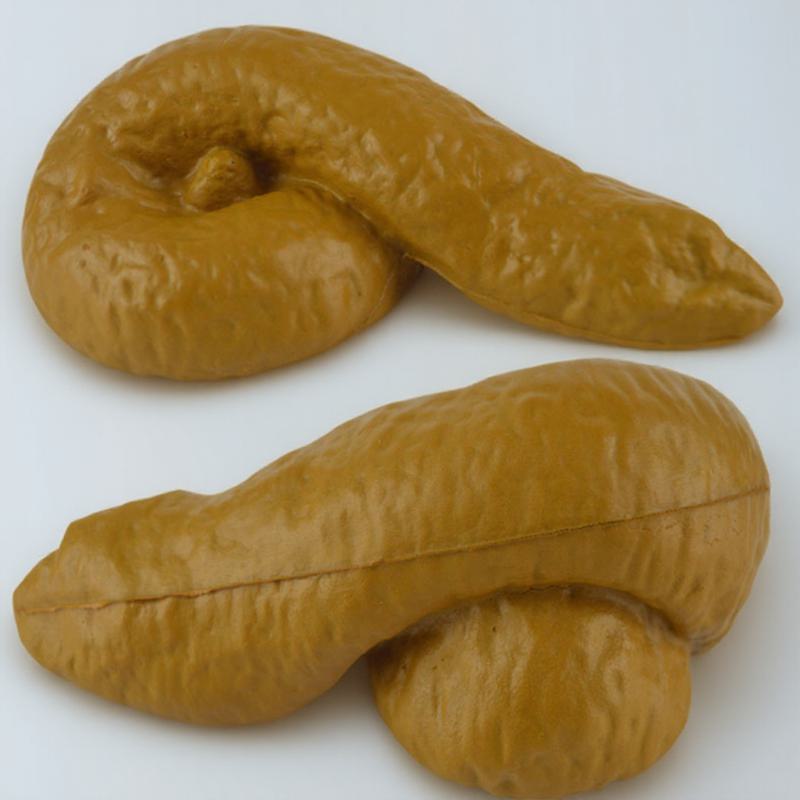 Fake Poop Gag Gift - Realistic Fake Poop Prank Prop Soft