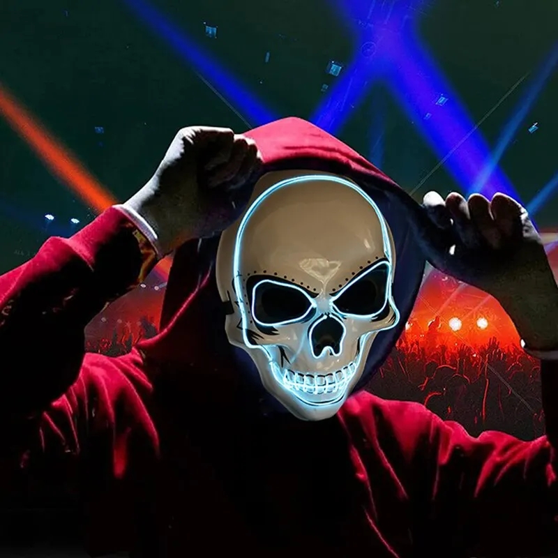 Halloween Adult Purification M - Led Purge Mask Halloween ulasan dan harga