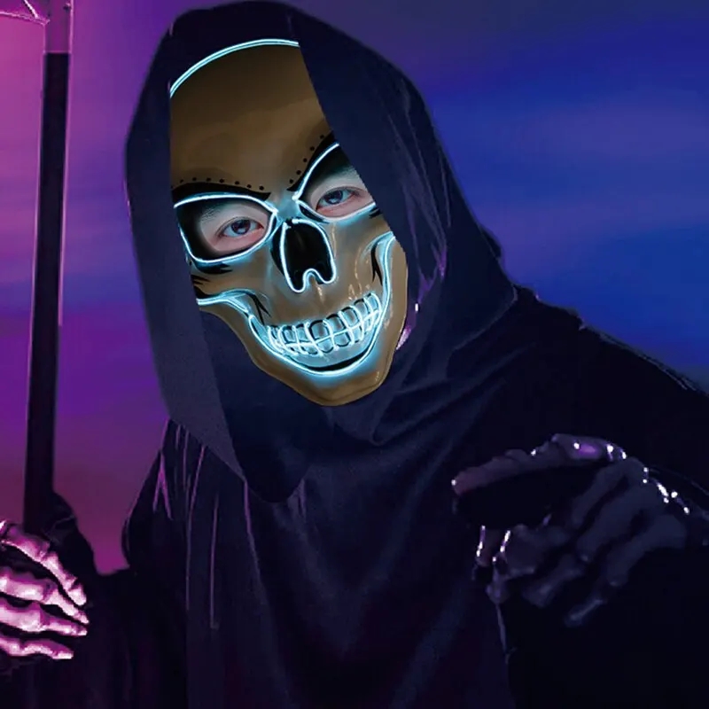 Halloween Adult Purification M - Led Purge Mask Halloween ulasan dan harga