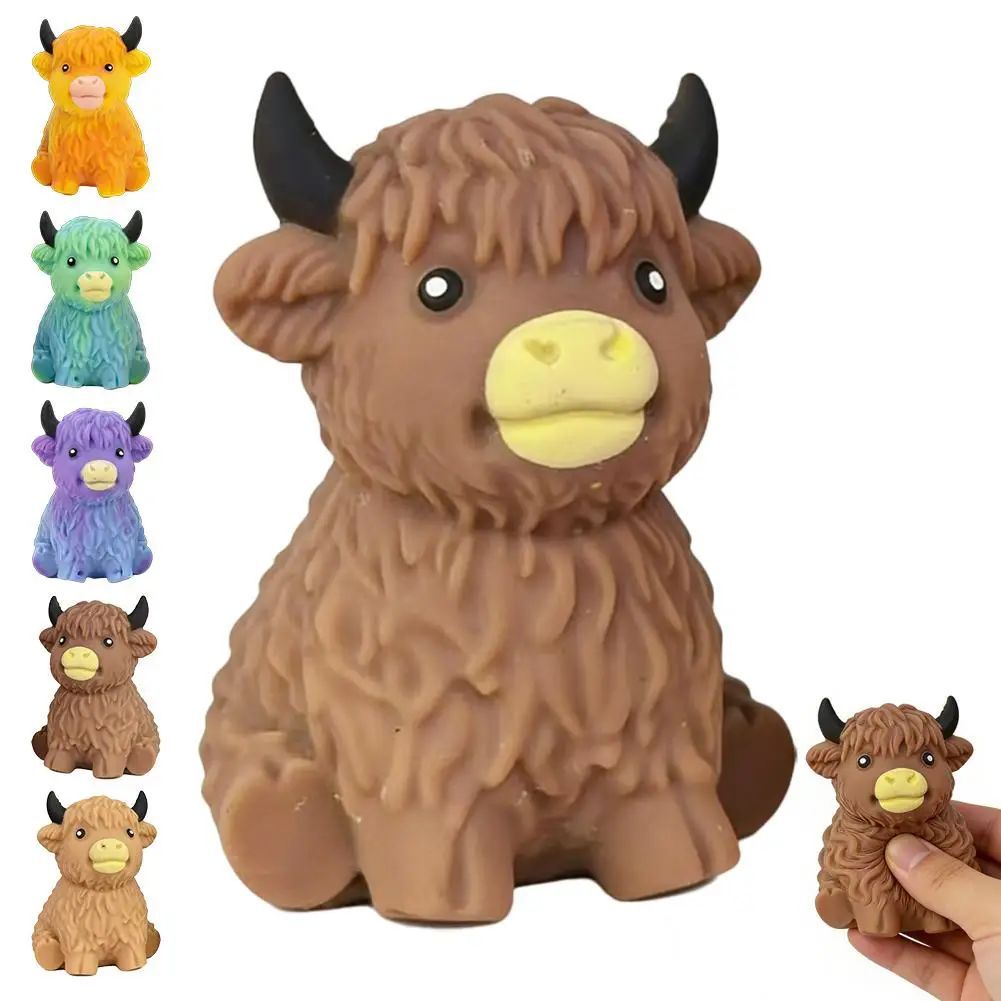 Handmade Cute Scottish Highlan - Novelty Gifts ulasan dan harga
