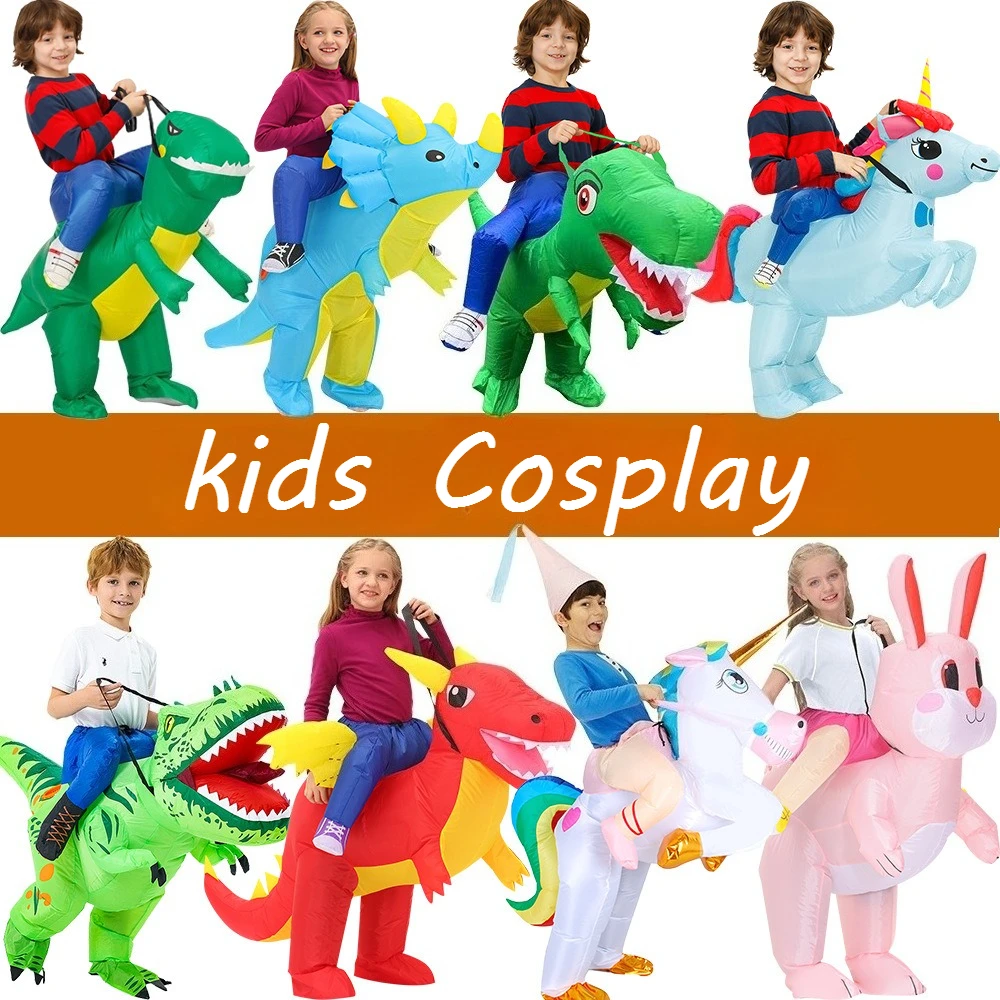 New Hot Sale Funny Child Adult - Inflatable Dinosaur Costume Adult ulasan dan harga