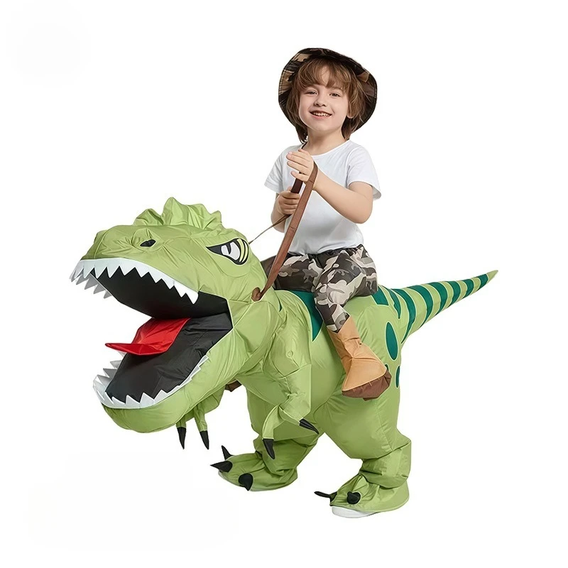 New Hot Sale Funny Child Adult - Inflatable Dinosaur Costume Adult ulasan dan harga