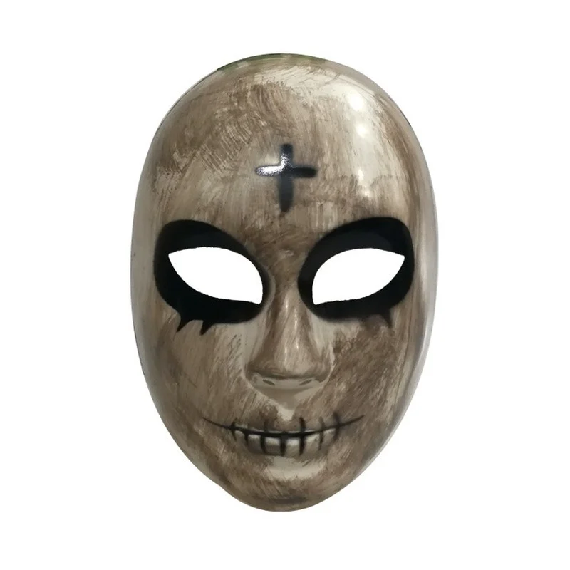 Human Removal Plan Mask Evil S - Led Purge Mask Halloween ulasan dan harga