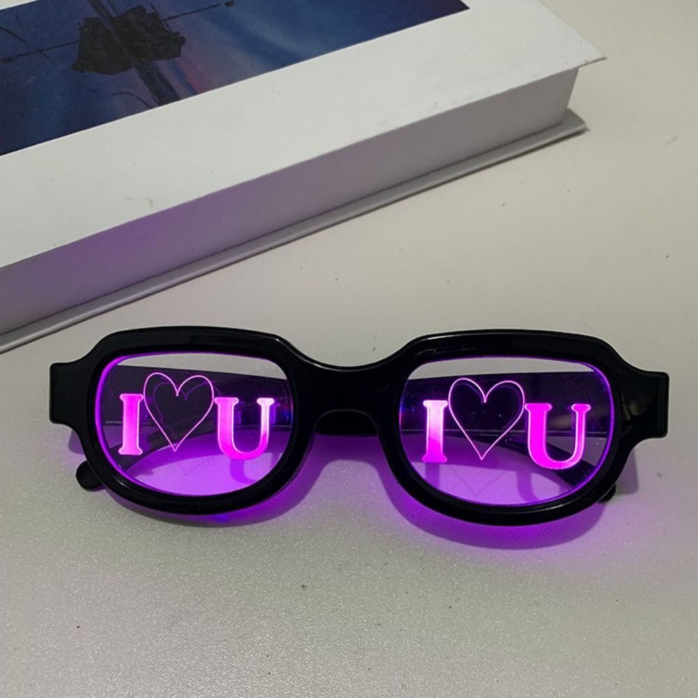 Special Effect LED Glasses Glo - Glow In The Dark Party Glasses ulasan dan harga