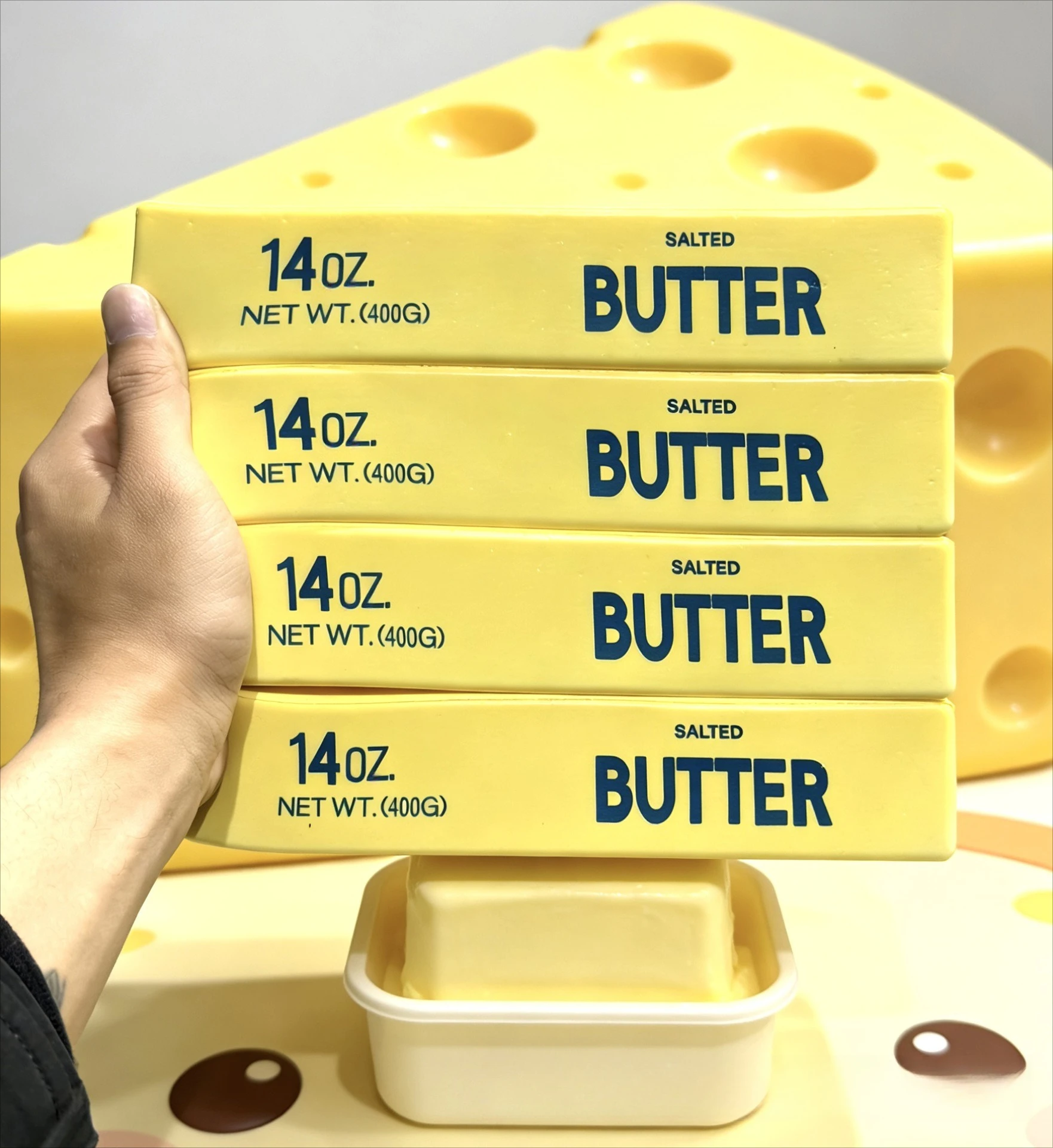 23cm Squishy Super Big Butter  - Novelty Gifts ulasan dan harga