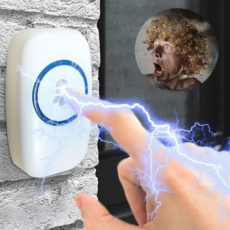 Electric Shock Prank Doorbell  - Shock Pen Prank Toy ulasan dan harga