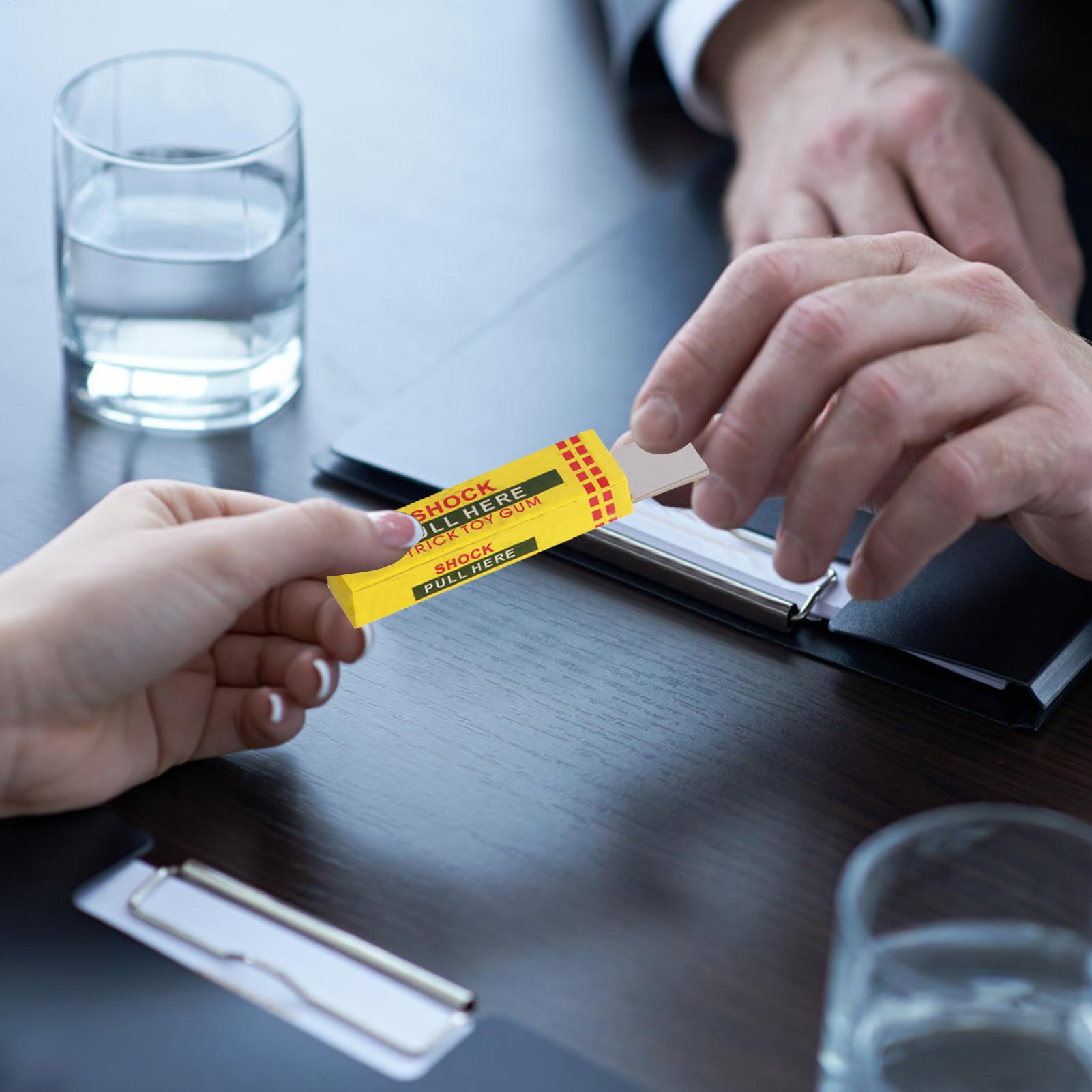 Electric Shock Chewing Gum Pul - Shock Pen Prank Toy ulasan dan harga