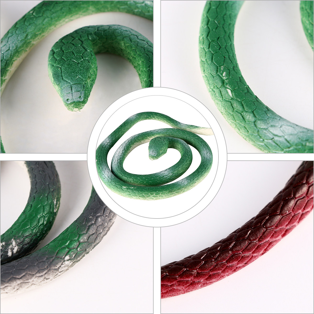 3 Pcs Simulated Snake Tricky T - Prank Toys ulasan dan harga