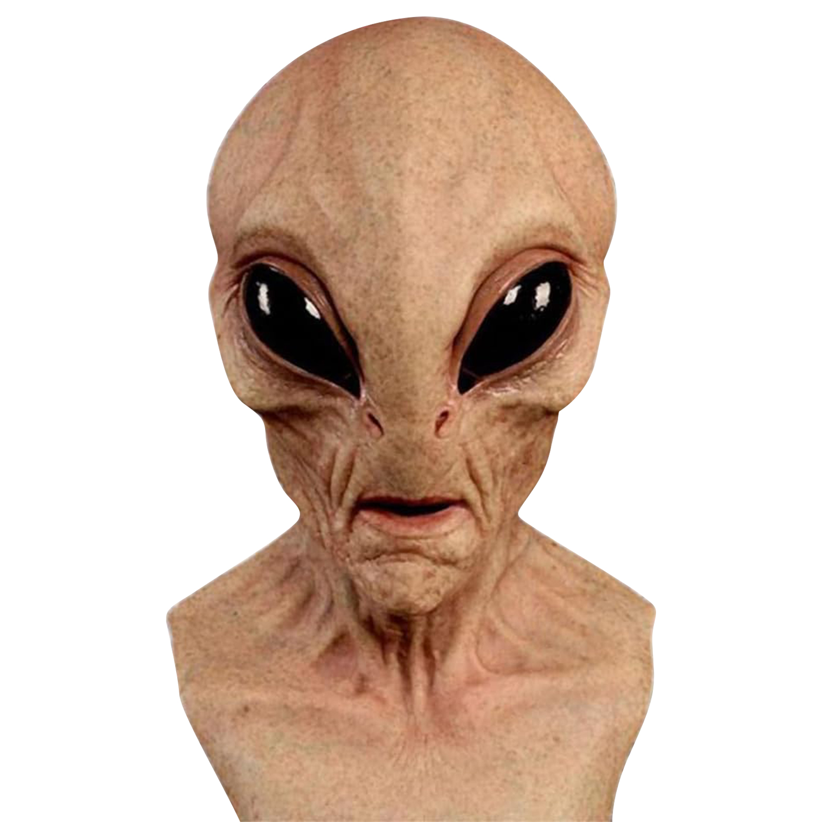 Full Head Realistic Masks Late - Latex Alien Mask Realistic ulasan dan harga