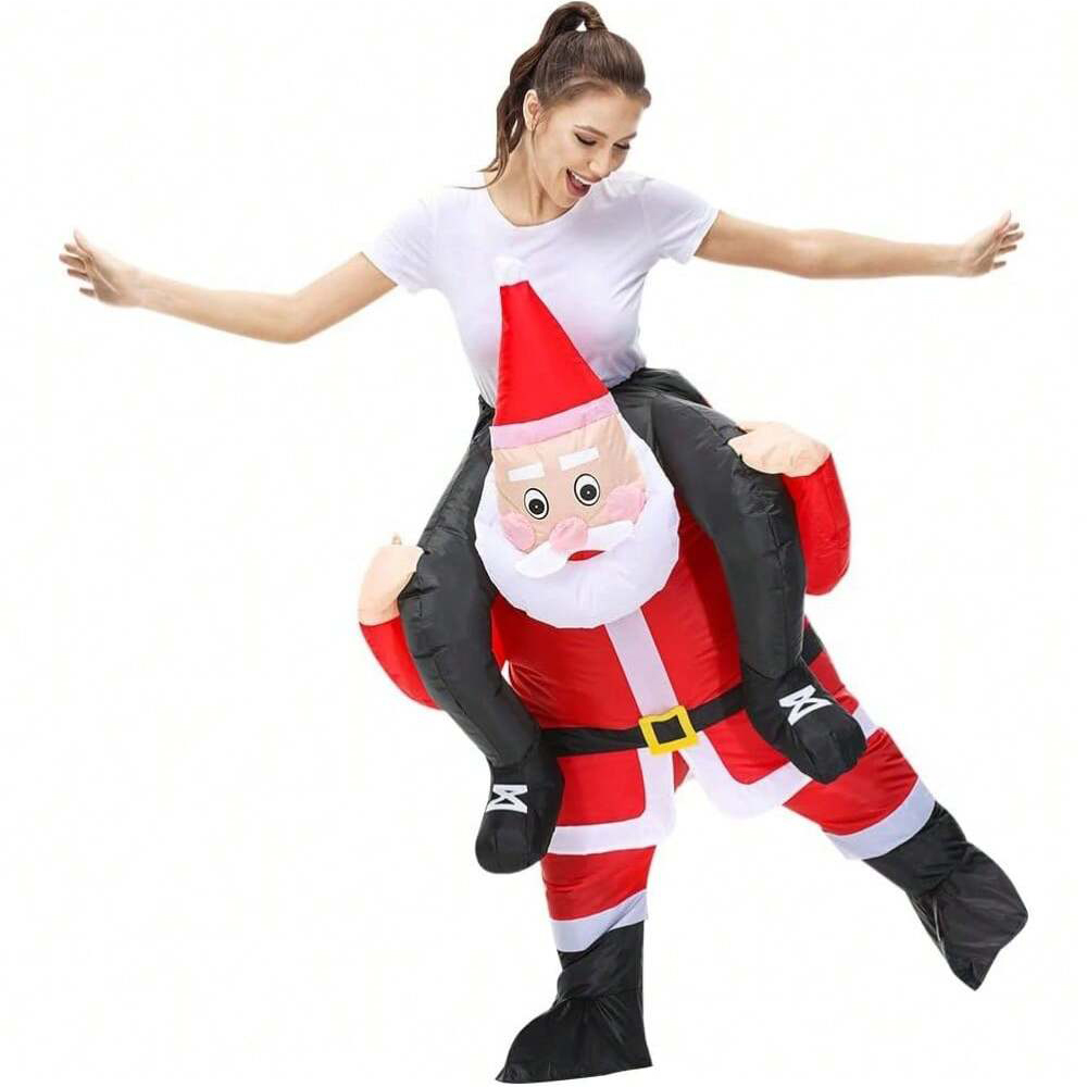Ride On Santa Claus Inflatable - Costumes ulasan dan harga