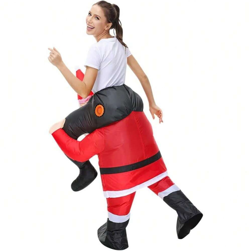 Ride On Santa Claus Inflatable - Costumes ulasan dan harga