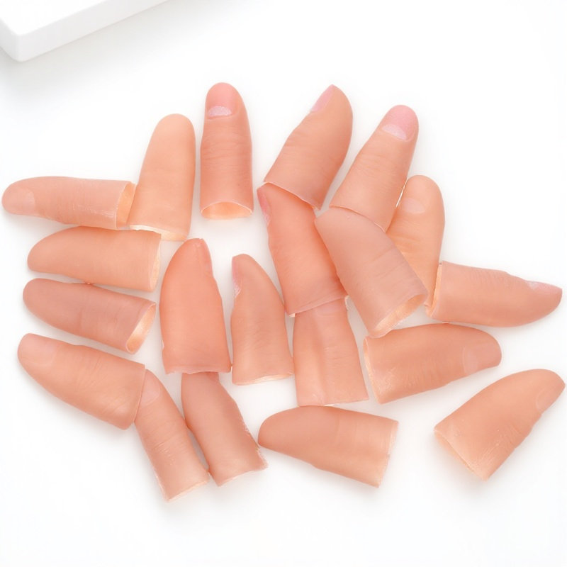 20pcs Magic Finger Set – Fake  - Thumb Tip Magic Trick Set ulasan dan harga
