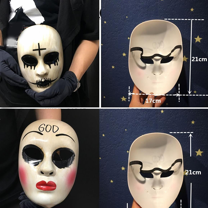 Party Anonymous Masks Hallowee - Led Purge Mask Halloween ulasan dan harga