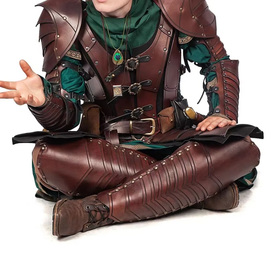 Medieval Elven Knight Leather  - Costumes ulasan dan harga