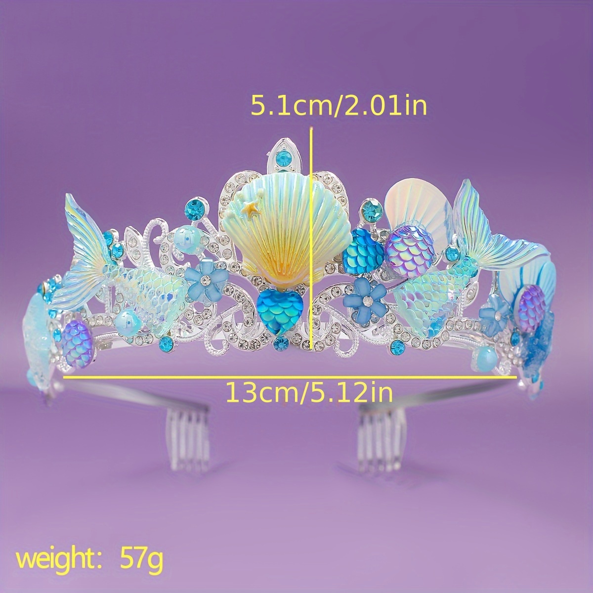 2025 New Mermaid Hair Comb Cro - Party Supplies ulasan dan harga