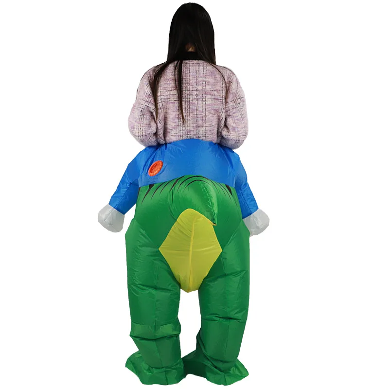 Tyrannosaurus Rex Christmas In - Inflatable Dinosaur Costume Adult ulasan dan harga